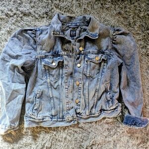 GAP Women's Blue Denim Jacket